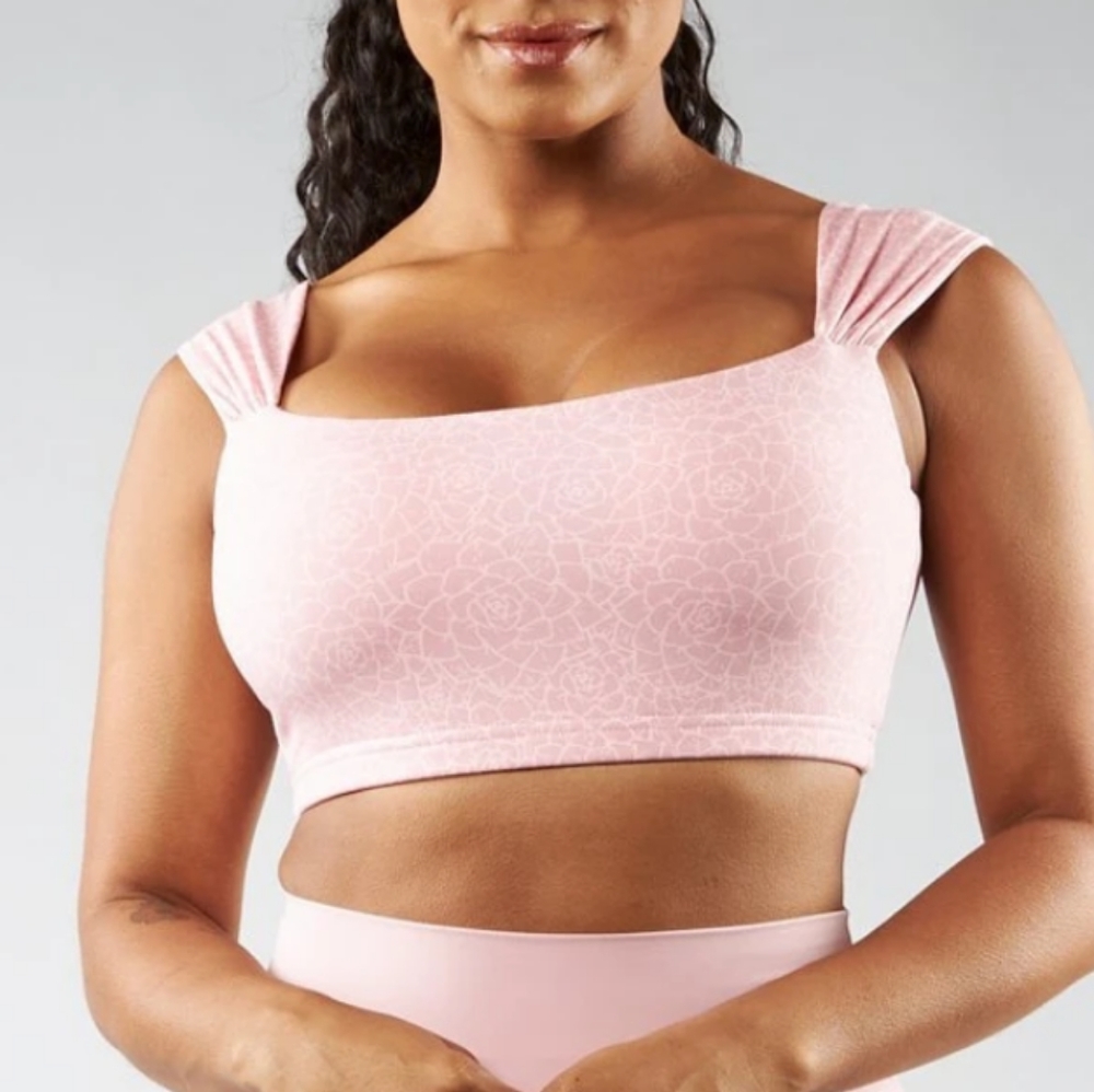 Buffbunny - Aloe Sports Bra - Eden Print Pink